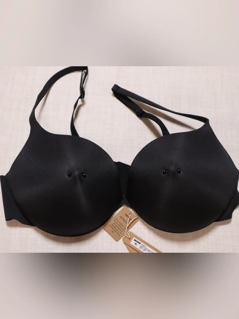 SKIMS Ultimate Pierced Nipple Push-Up Bra 38C RARE - Picture 4 of 6